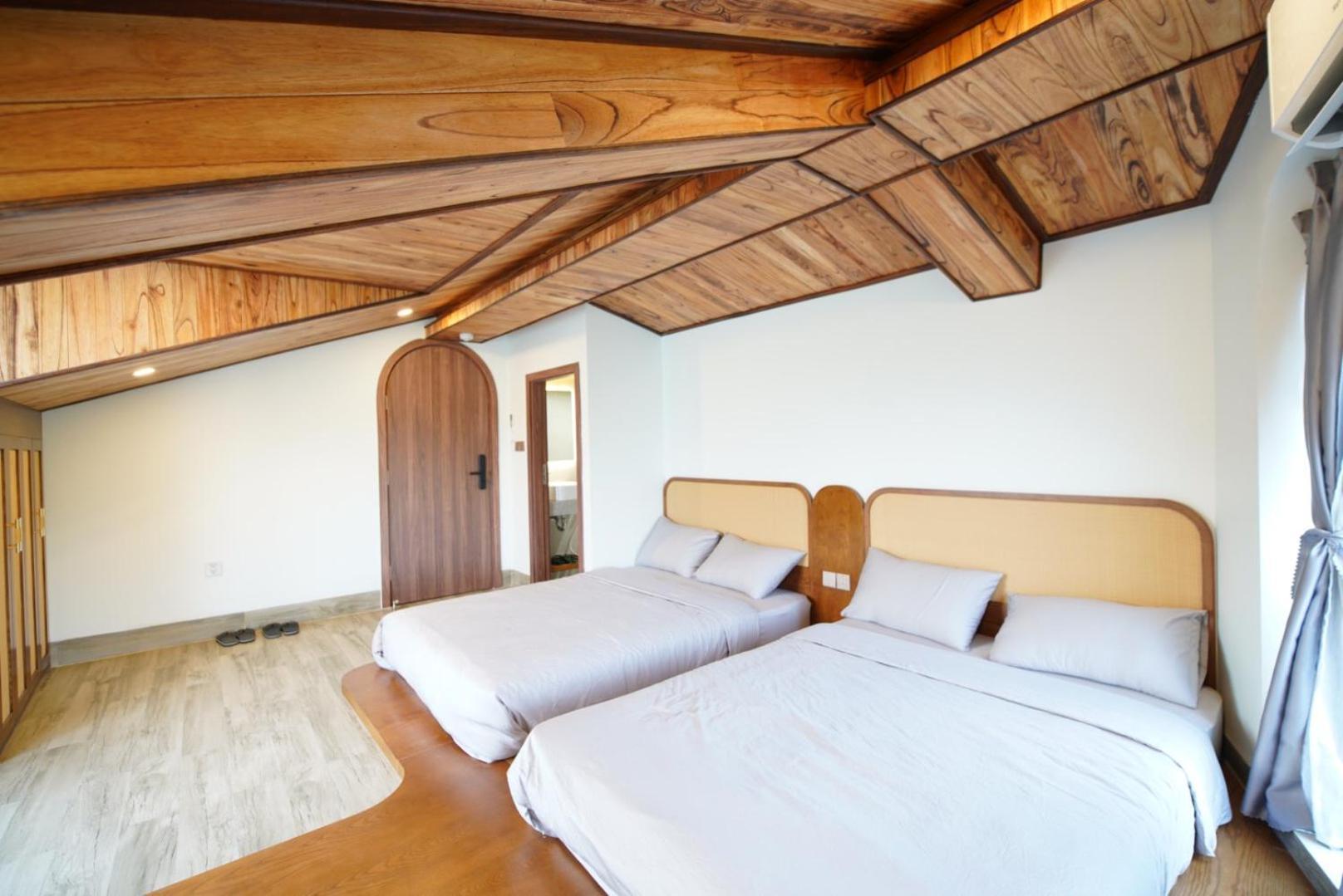 The Coral Homestay & Pub Tân Hiệ Extérieur photo