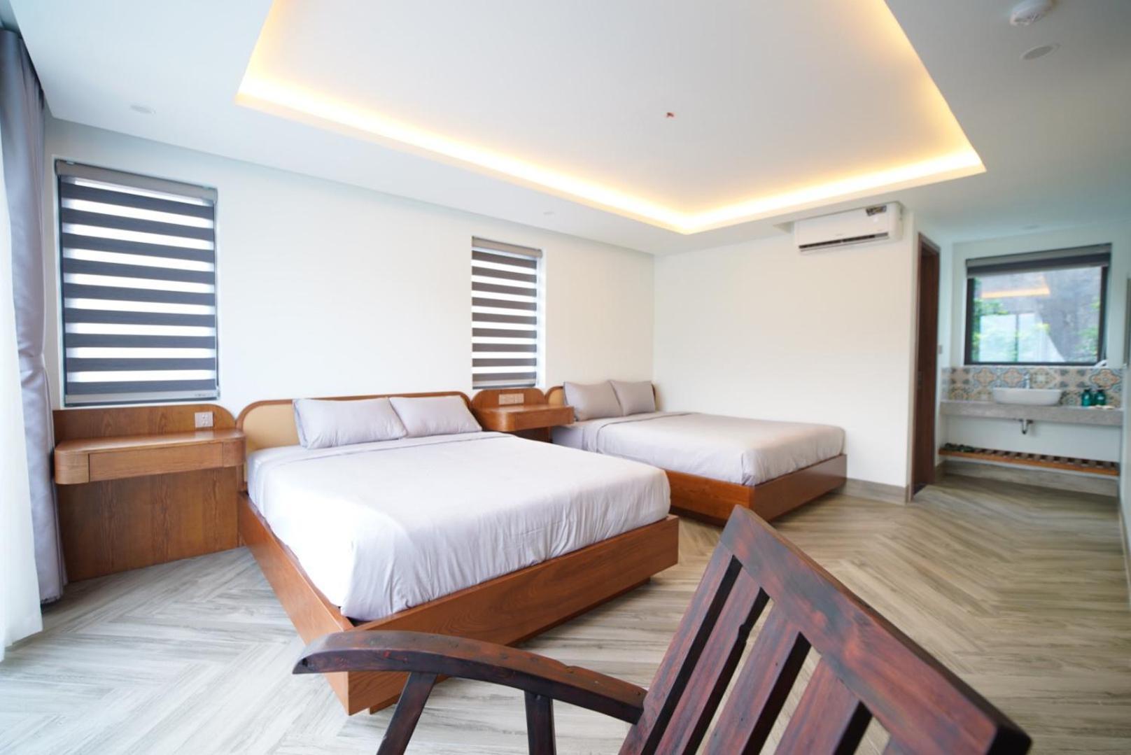 The Coral Homestay & Pub Tân Hiệ Extérieur photo